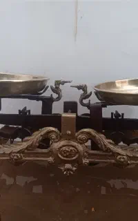 ترازو برنجی قدیمی کلکسویمی