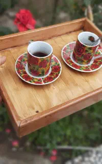 شلف یا استند چوبی