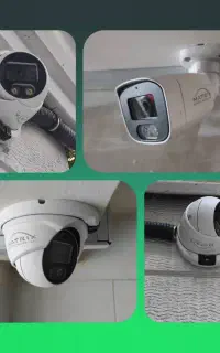 پکیج ۴دوربین مداربسته رنگی( اقساطی  با چک صیادی)