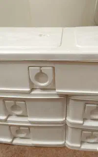 جعبه وسایل خیاطی پلاستیکی عروس