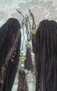 والن پرده مخمل به همراه  قاب فقط 6 میلیون