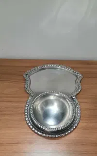 سینی زیر سماوری و کاسه