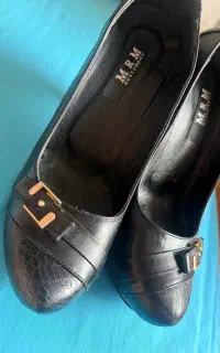 کفش پاشنه ده سانت چرم سایز ۴۱