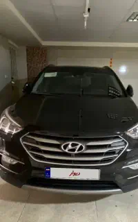 سانتافه مشکی ۲۰۱۷ وارداتی ۶۴ فول