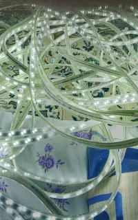 لامپ ریسه ای شلنگی سفید