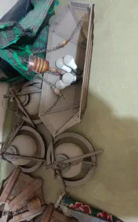لوستر چوبی
