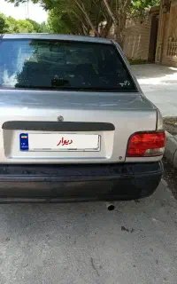 پراید ۸۷ نقره ای