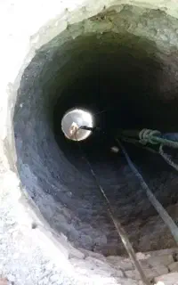 مقنی چاه کن انفجاری و ریزشی