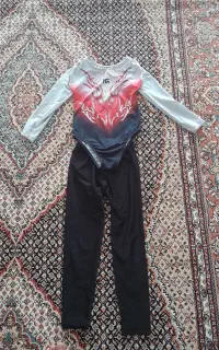 لباس ژیمناستیک دخترانه نو .. کوله رایگان