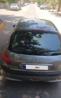 ۲۰۶ تیپ ۵ سفارشی کم کار واقعی.