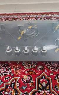 گاز پنج شعله بدون استفاده