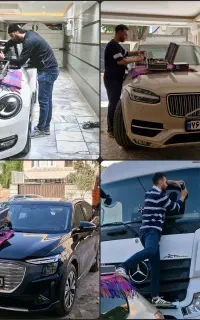 ترمیم تخصصی ترک وسنگخوردگی شیشه خودرو بااشعUV