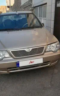 پراید132ساده مدل88 رنگ بژ دوررنگ