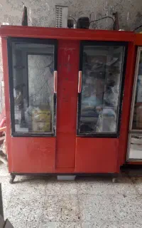 یخجال ایستاده دوطرف شیشه
