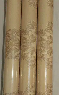 سه رول کاغذ دیواری طرح برجسته عرض 70 سانتی متر