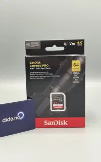 کارت حافظه SanDisk SD 64GB Extreme pro