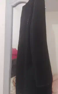 مانتو مشکی سایز ۴۲