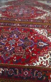 یک جفت فرش ۶ متری مهربان نقشه باخامه های جهره