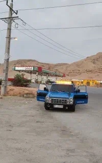 امداد خودرو (چرخگیر،کفی خودرو بر) یدک کش رامهرمز