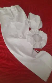 شلوار پزشکی و آزمایشگاهی با دو مدل کلاه