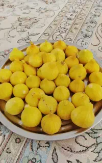 انجیر زرد درشت و خوش طعم