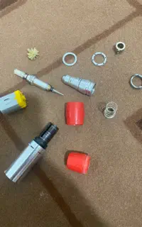 آرمیچر و قطعات دستگاه سوهان برقی