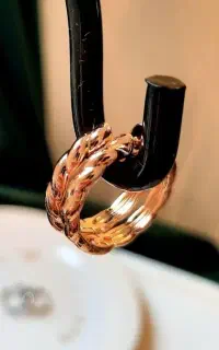 گوشواره و نیم ست نو