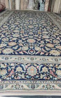 فرش ۹متری دست بافت افشان قدیمی