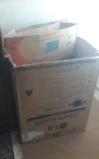 کارتون ظرفشویی وکولر پنجره ای