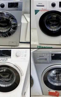 ماشین لباسشویی 8 کیلوگرم اتوماتیک هایسنس