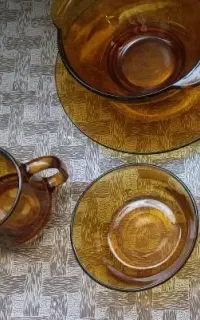 سرویس غذا خوری عسلی