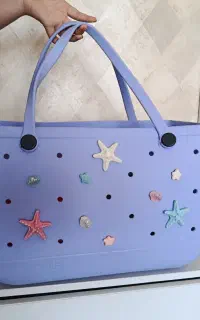 کیف استخری . ساحلی.کراکس طرح ستاره سایز بزرگ