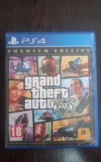 دیسک gta v premium edition ps4