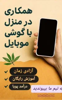 کادرمنزل با گوشی دستت