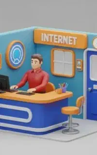 همکار کافی نت آقا یا خانم جهت همکاری در فروشگاه