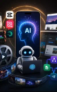 ویدئو باهوش مصنوعی / ادیت / سایت / اتوماسیون وربات
