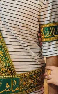 گلدوزی پیراهن،کمربند دامادی،ست حنابندان،چادر،شلوار