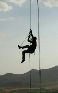 پیچ رول پلاک   راپل   کار در ارتفاع
