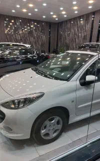 پژو 207 سقف شیشه ای با رینگ شرکتی