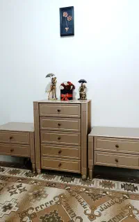 ست فایل پنج کشویی به همراه پاتختی