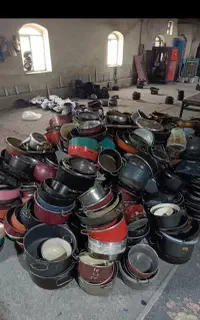 تعویض وخریدظروف کهنه روحی ومسی بازسازی ظروف تفلون