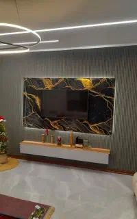 نصب تی وی وال.پارکت قرنیز.دیوارپوش.کفپوش.ترموPVC