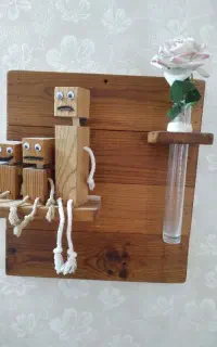 عروسک های چوبی عاشق