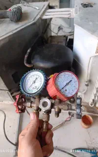 تعمیر کولر  و  یخچال  انواع مدل (شبانه روزی)