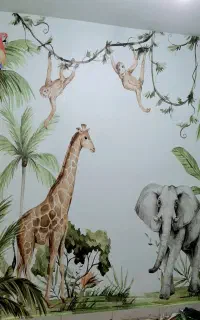 نصاب کاغذ دیواری و پوستر،نصب تخصصی