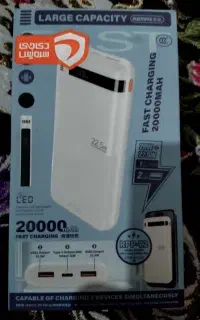 پاور بانک 20000 فست شارژ خشک پلم با گارانتی