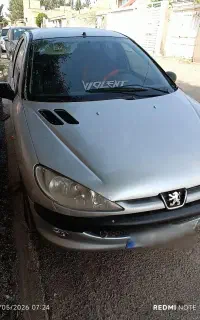پژو 206 تیپ دو مدل1383فرانسه