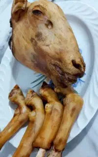 تمیز کردن کله پاچه روز عید