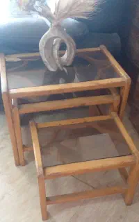 میزتلویزیون وعسلی