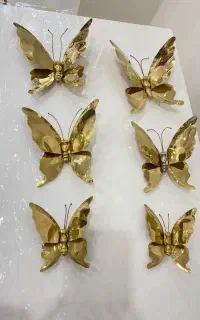 پروانه دیوارکوب برنزی